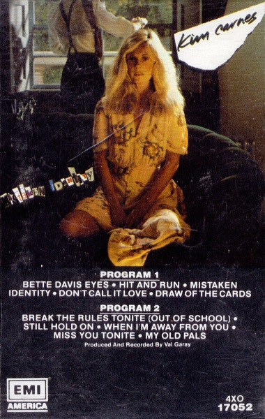 Kim Carnes : Mistaken Identity (Cass, Album)