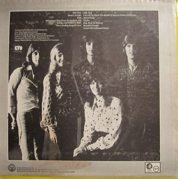 The New Seekers : The History Of The New Seekers Recorded Live At The Royal Albert Hall (LP, Album)
