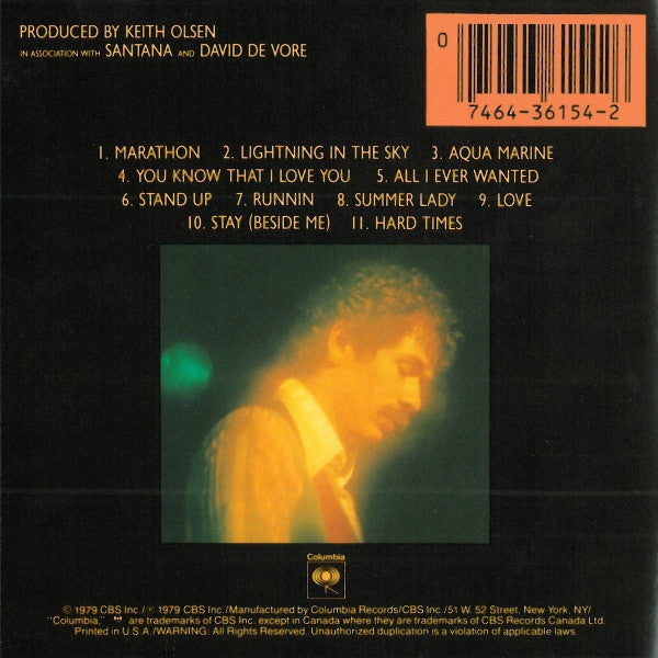 Santana : Marathon (CD, Album, RE)