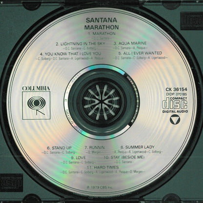 Santana : Marathon (CD, Album, RE)