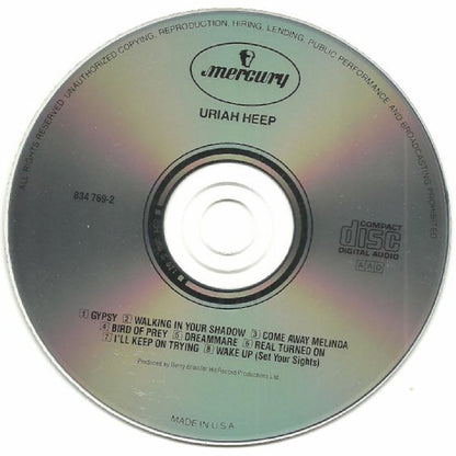 Uriah Heep : Uriah Heep (CD, Album, RE)