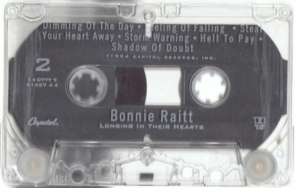 Bonnie Raitt : Longing In Their Hearts (Cass, Album)