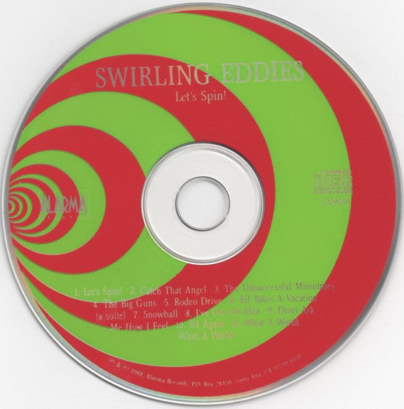 The Swirling Eddies : Let's Spin! (CD, Album)