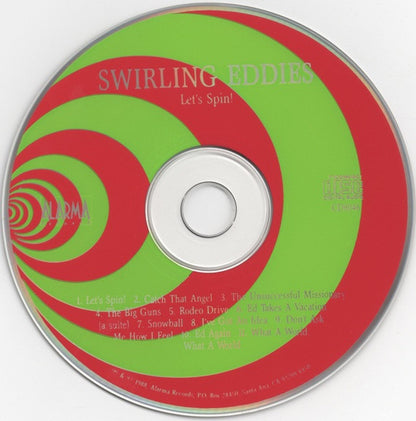 The Swirling Eddies : Let's Spin! (CD, Album)