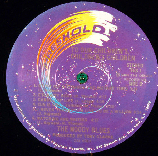 The Moody Blues : To Our Children's Children's Children (LP, Album, Pre)