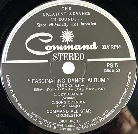 Various : Fascinating Dance Album - Tango / Quickstep (7", EP)