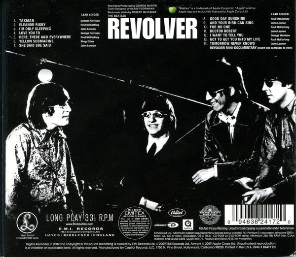 The Beatles : Revolver (CD, Album, Enh, RE, RM, Tec)