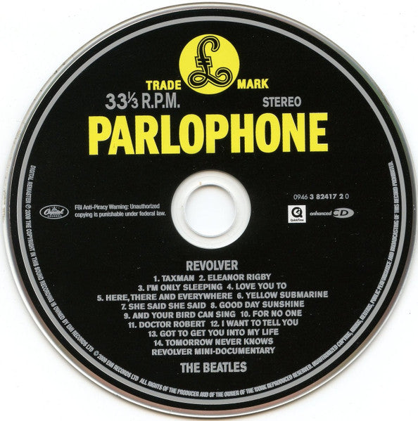 The Beatles : Revolver (CD, Album, Enh, RE, RM, Tec)