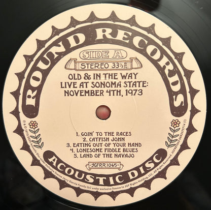 Old & In The Way : Live At Sonoma State: November 4th, 1973 (2xLP, Album, RSD, Ltd)