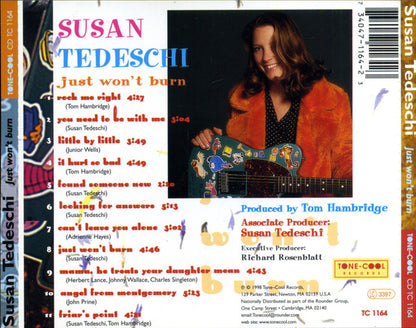 Susan Tedeschi : Just Won't Burn (CD, Album)