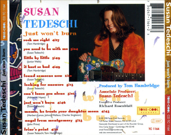 Susan Tedeschi : Just Won't Burn (CD, Album)