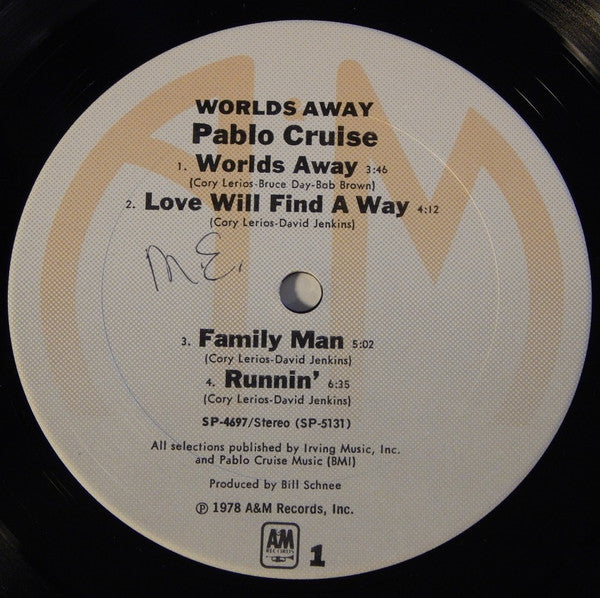 Pablo Cruise : Worlds Away (LP, Album, Club, San)