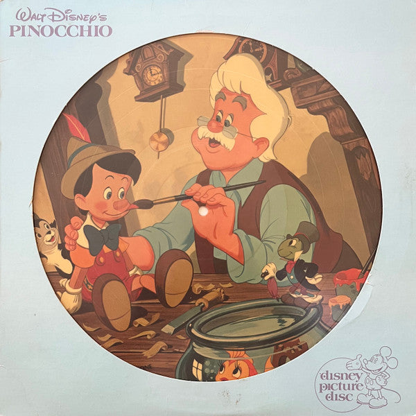 Various : Walt Disney's "Pinocchio" - Original Motion Picture Soundtrack (LP, Album, Pic, RE, Alb)