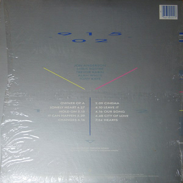 Yes : 90125 (LP, Album, AR )