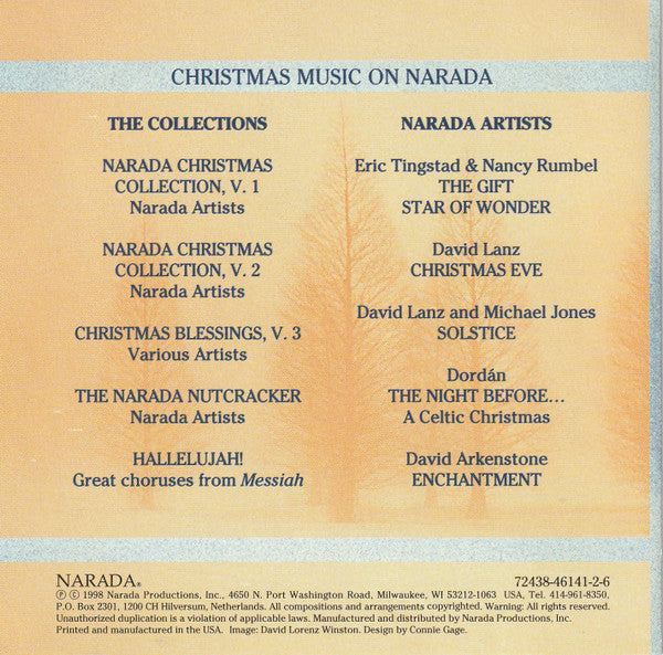 Various : The Best Of Narada Christmas (2xCD, Comp, Promo)