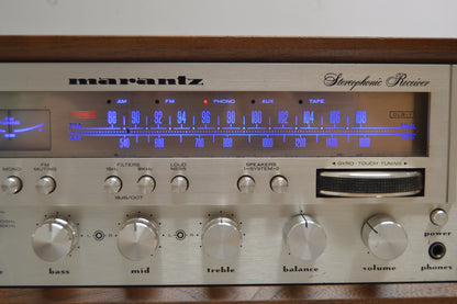 Marantz 2265B Stereo Receiver * 65W * Power Recapped * Fully Serviced * LED Lights * New Heiukko Hardwood Case