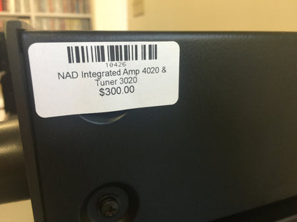 NAD Integrated Amp 4020 & Tuner 3020