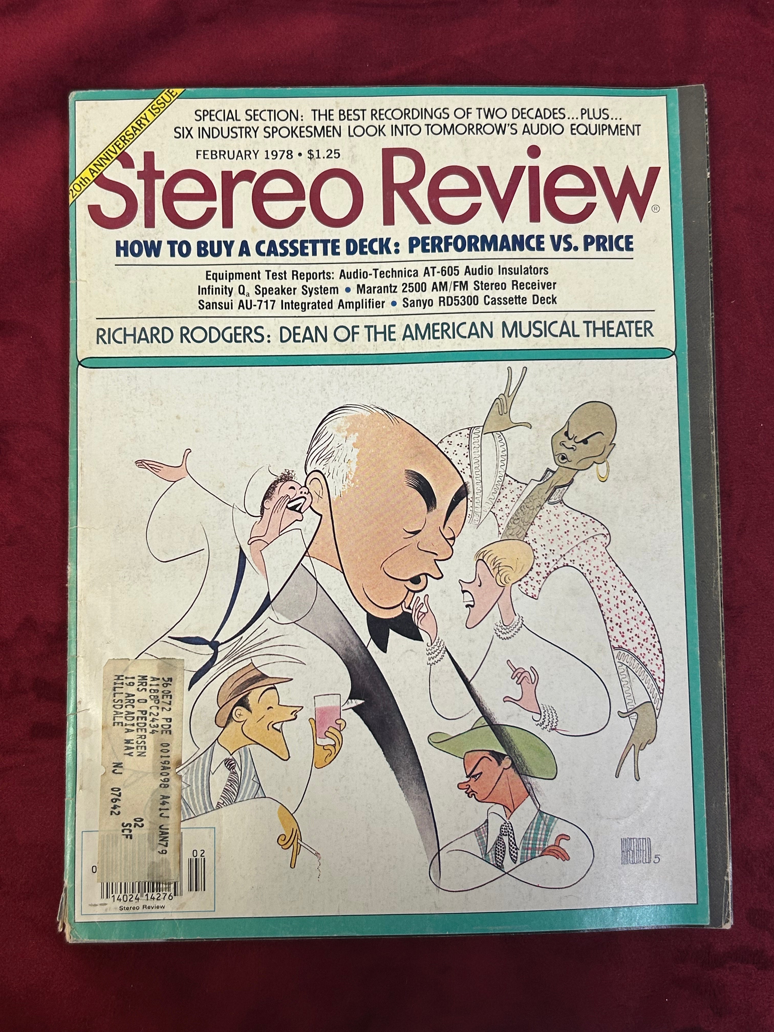 Stereo Review Magazine (70s) *See Photos For Available Magazines