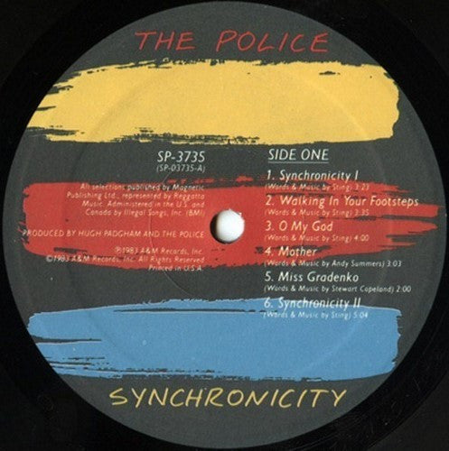 The Police : Synchronicity (LP, Album, Eur)