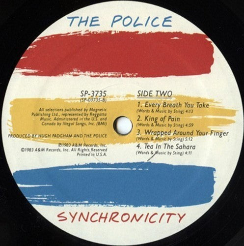 The Police : Synchronicity (LP, Album, Eur)