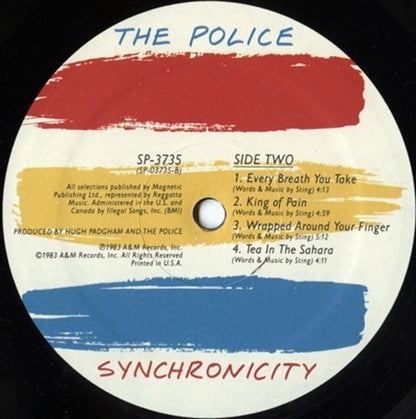The Police : Synchronicity (LP, Album, Eur)