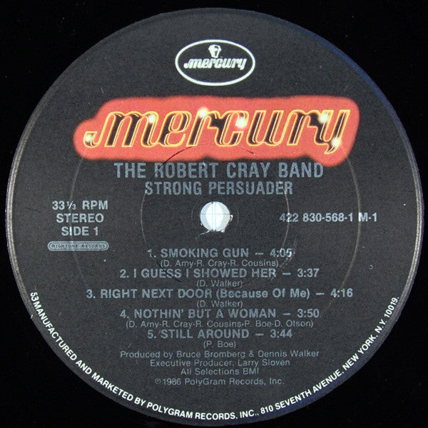 Robert Cray : Strong Persuader (LP, Album, 53 )