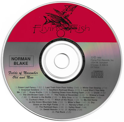 Norman Blake (2) : The Fields of November / Old And New (CD, Album, Comp)