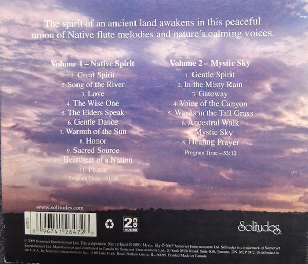 Dan Gibson / D. William Gibson : Native Spirit - A Relaxing Flute Collection (2xCD)