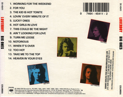 Loverboy : Big Ones (CD, Comp)