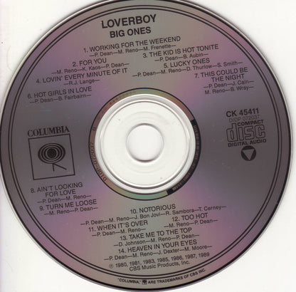Loverboy : Big Ones (CD, Comp)