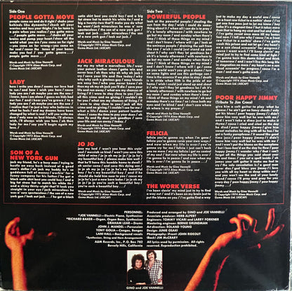 Gino Vannelli : Powerful People (LP, Album, Ter)