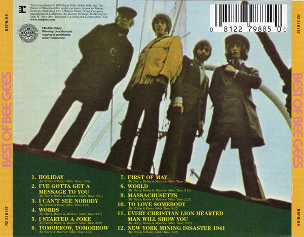 Bee Gees : Best Of Bee Gees (CD, Comp, RE, RM)