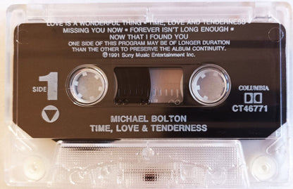 Michael Bolton : Time, Love & Tenderness (Cass, Album, Dol)