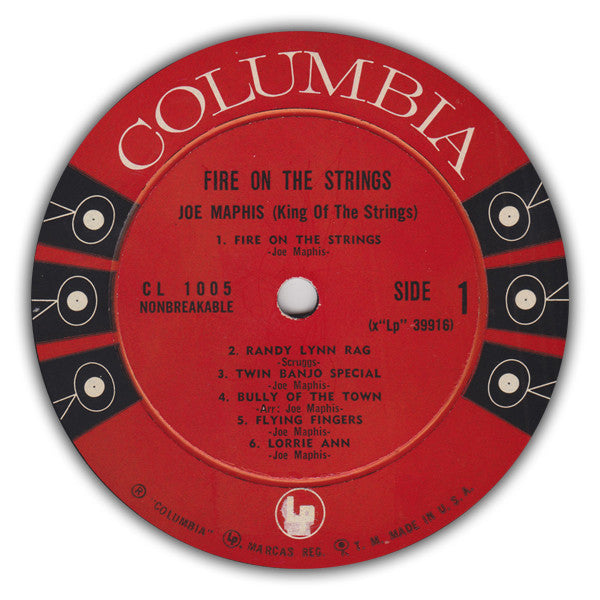 Joe Maphis : Fire On The Strings (LP, Album)