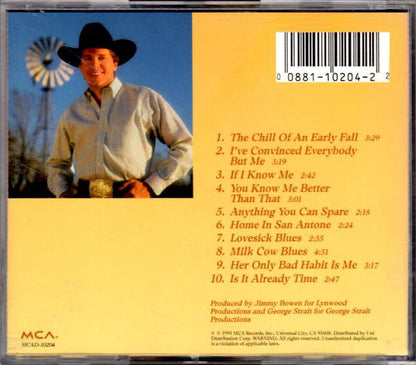 George Strait : Chill Of An Early Fall (CD, Album)