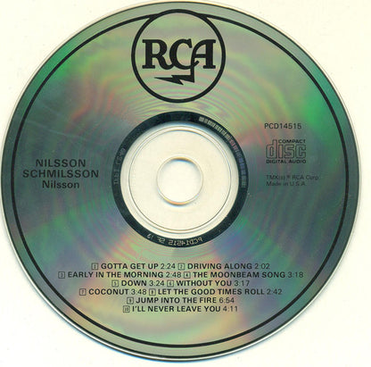 Nilsson* : Nilsson Schmilsson (CD, Album, RE)