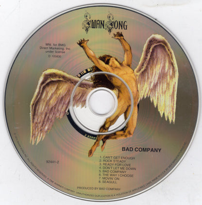 Bad Company (3) : Bad Company (CD, Album, Club, RE, RM)