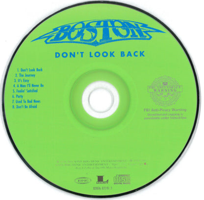 Boston : Don't Look Back (CD, Album, RE, RM, JVC)