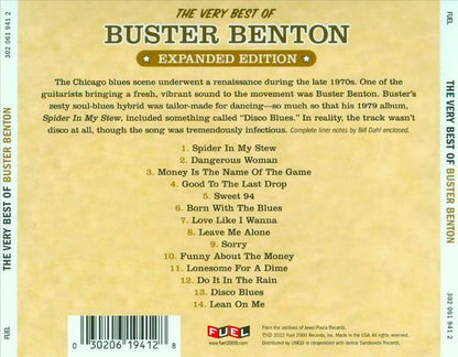 Buster Benton : The Very Best Of Buster Benton (Expanded Edition) (CD, Comp)