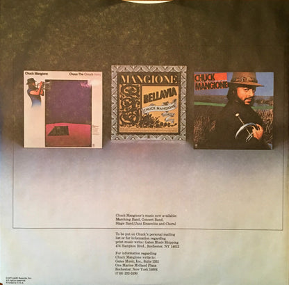 Chuck Mangione : Feels So Good (LP, Album, Club)