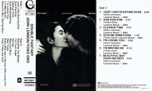 John Lennon Yoko Ono* : Double Fantasy (Cass, Album)
