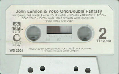 John Lennon Yoko Ono* : Double Fantasy (Cass, Album)