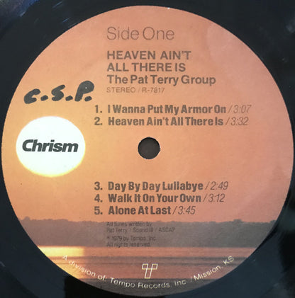 The Pat Terry Group : Heaven Ain't All There Is (LP, Album)