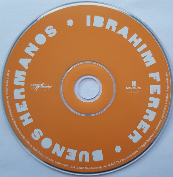 Ibrahim Ferrer : Buenos Hermanos (CD, Album)