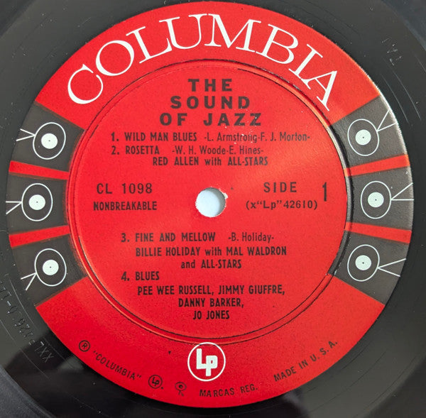 Various : The Sound Of Jazz (LP, Album, Mono, Ter)