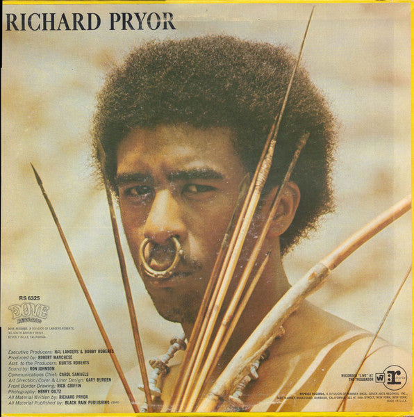 Richard Pryor : Richard Pryor (LP, Album, RE, Pit)