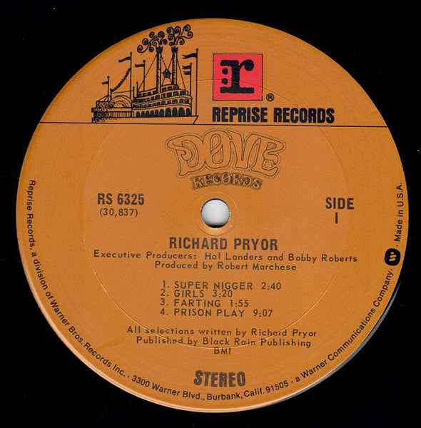 Richard Pryor : Richard Pryor (LP, Album, RE, Pit)