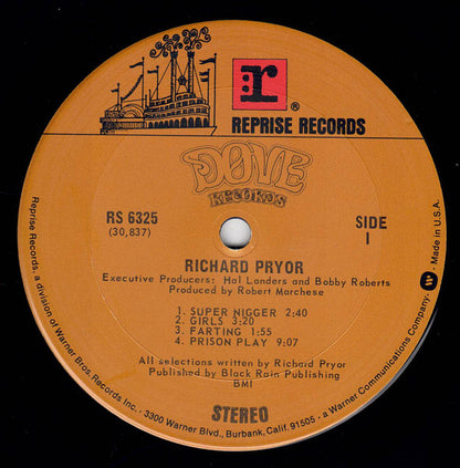 Richard Pryor : Richard Pryor (LP, Album, RE, Pit)