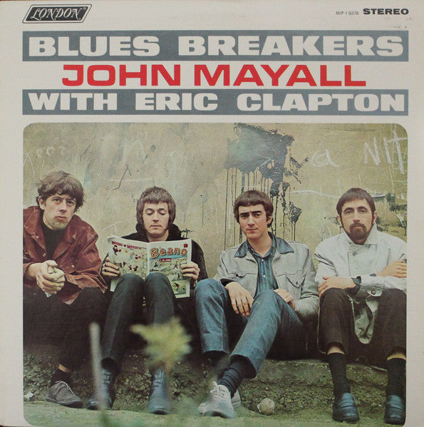 John Mayall With Eric Clapton : Blues Breakers (LP, Album, RE)