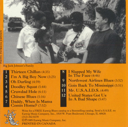 Big Jack Johnson : Daddy, When Is Mama Comin Home? (CD, Album)